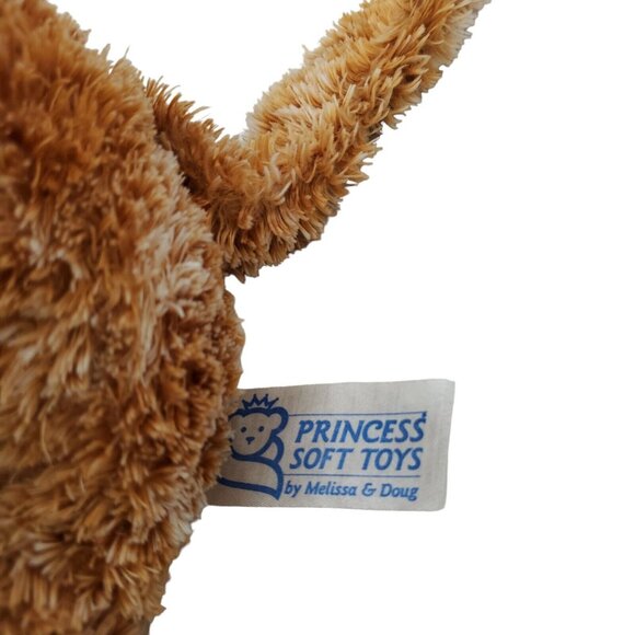 10" TABBY CAT Princess Soft Toys MELISSA & Doug Beanbag Plush Stuffed Kitten Toy - Picture 3 of 7